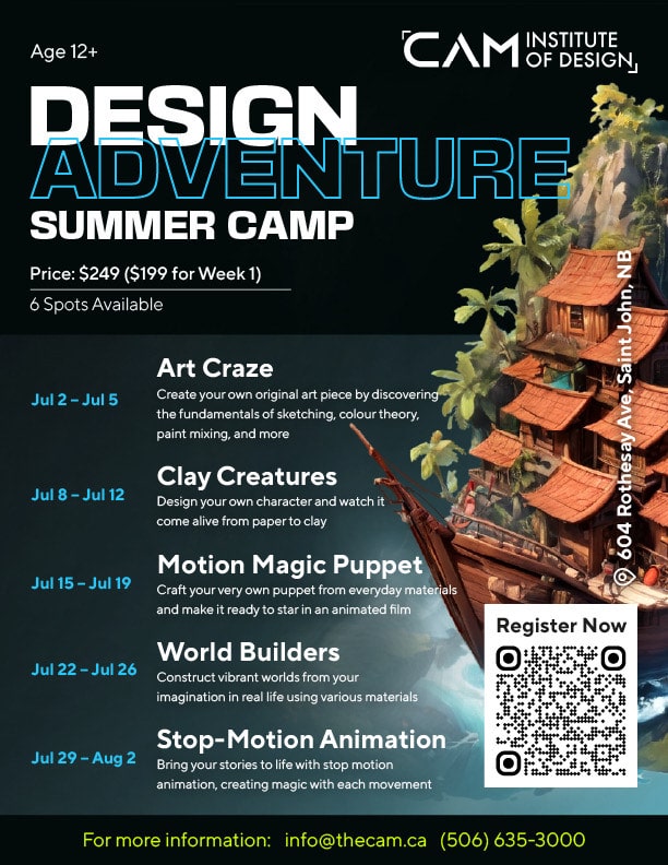 CAM Institute of Design summer camp 2024