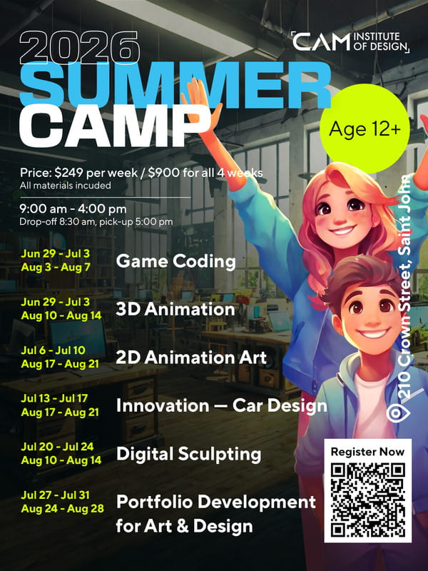 CAM summer camp 2026